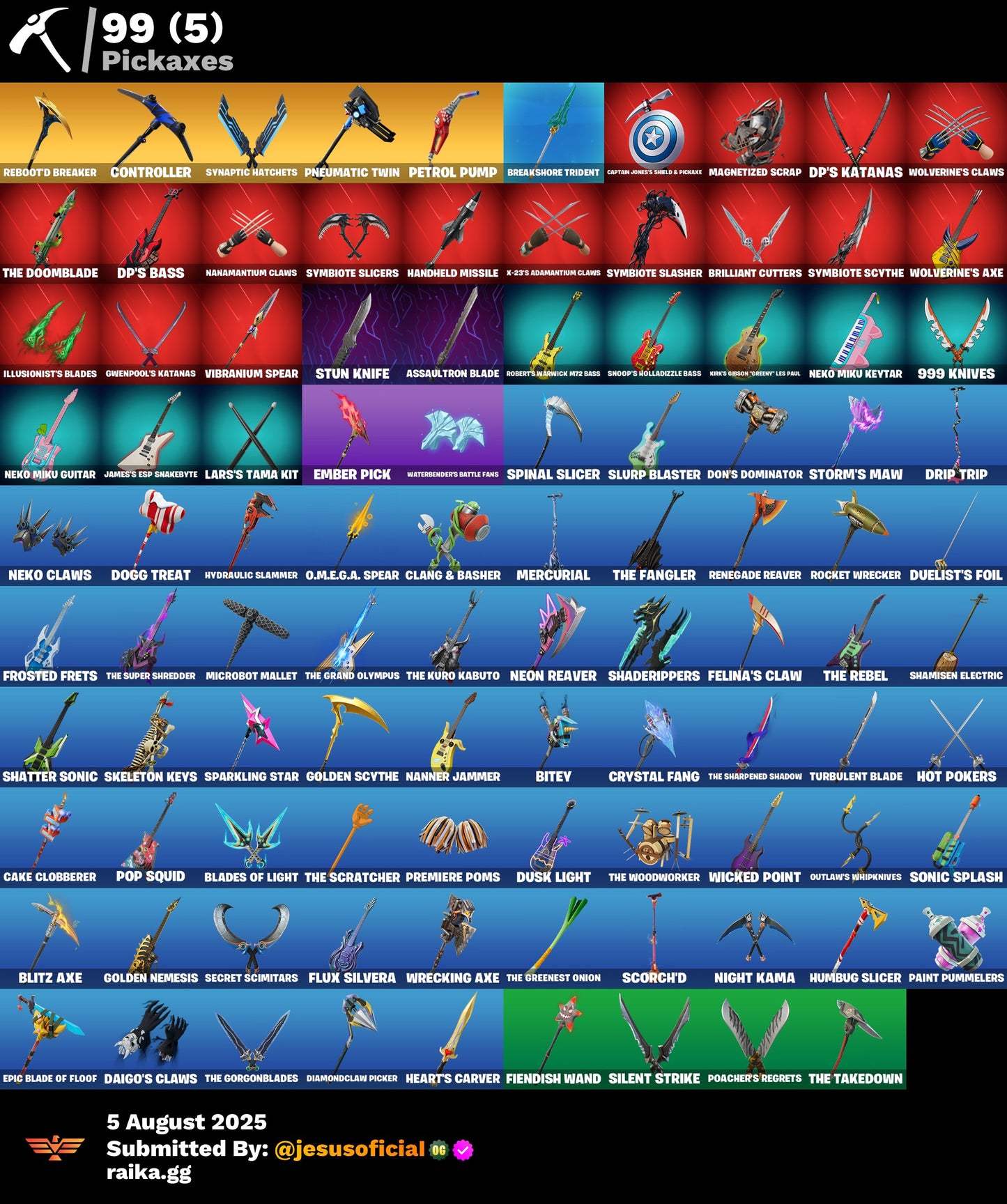 CUENTA FORTNITE 86 SKINS "JELTY + LINA SCORCH + TRILOGY"