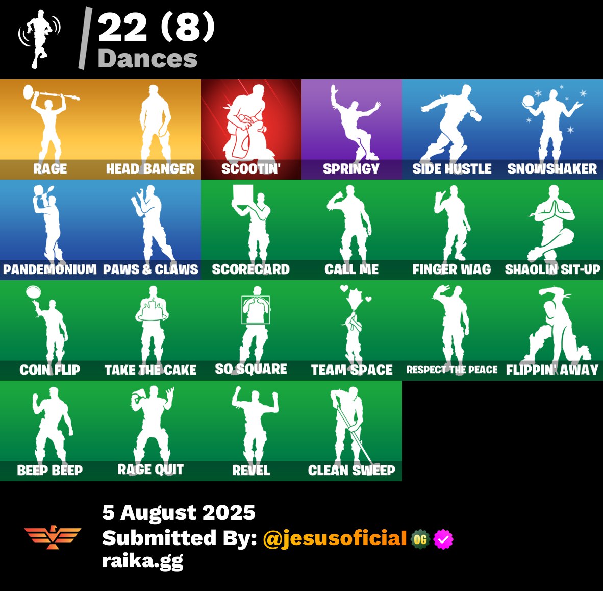 CUENTA FORTNITE 10 SKINS "GOLD MIDAS + HEAD BANGER + RAGE"