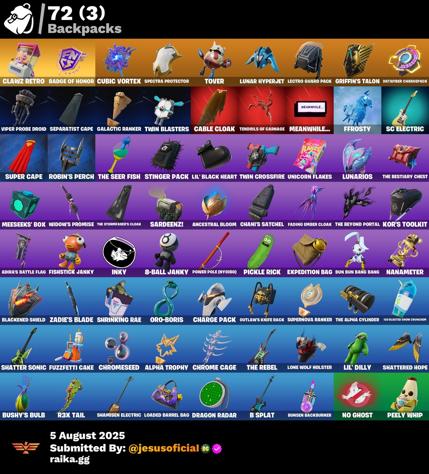 CUENTA FORTNITE 36 SKINS "CHANI + GWEN + EVIE"