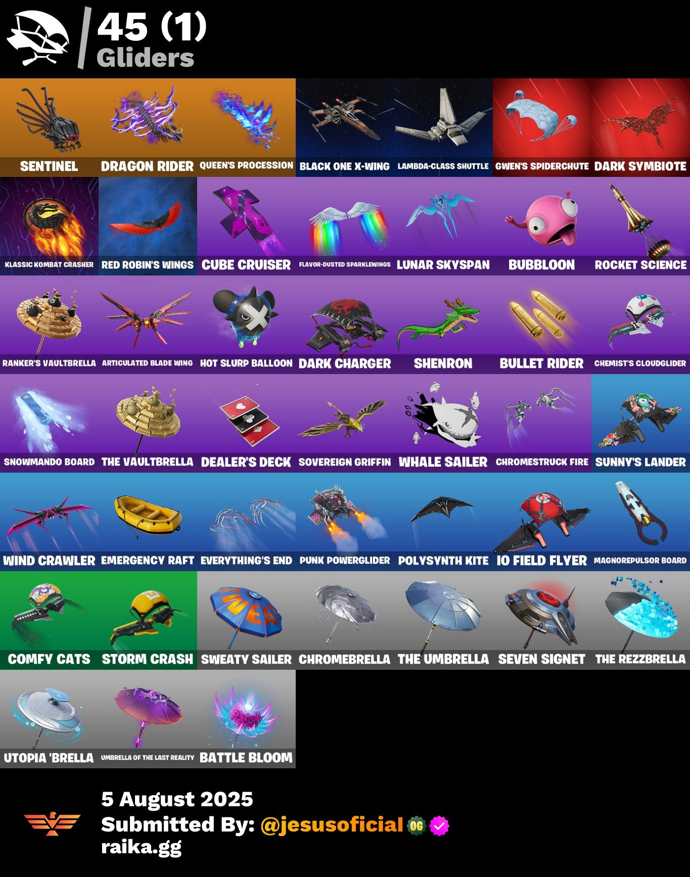 CUENTA FORTNITE 36 SKINS "CHANI + GWEN + EVIE"