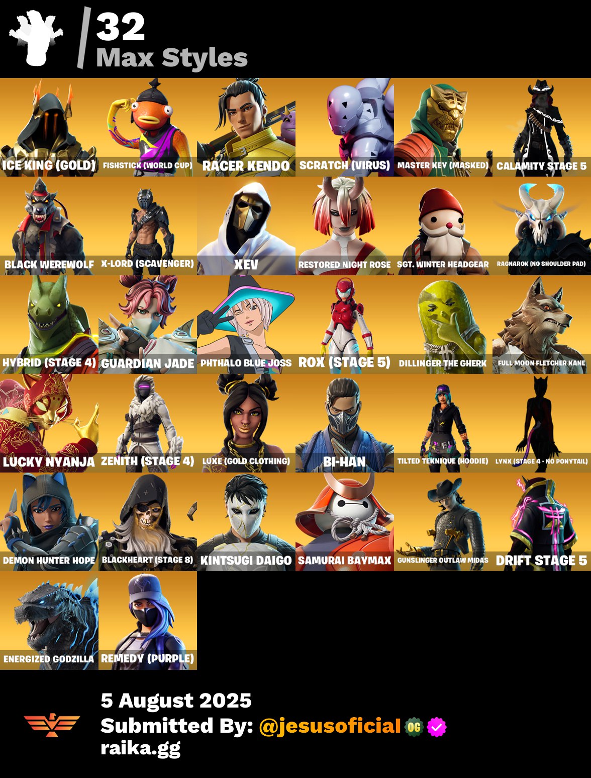 CUENTA FORTNITE 120 SKINS "TRAVIS SCOTT + TOMA LA L + FRESH"