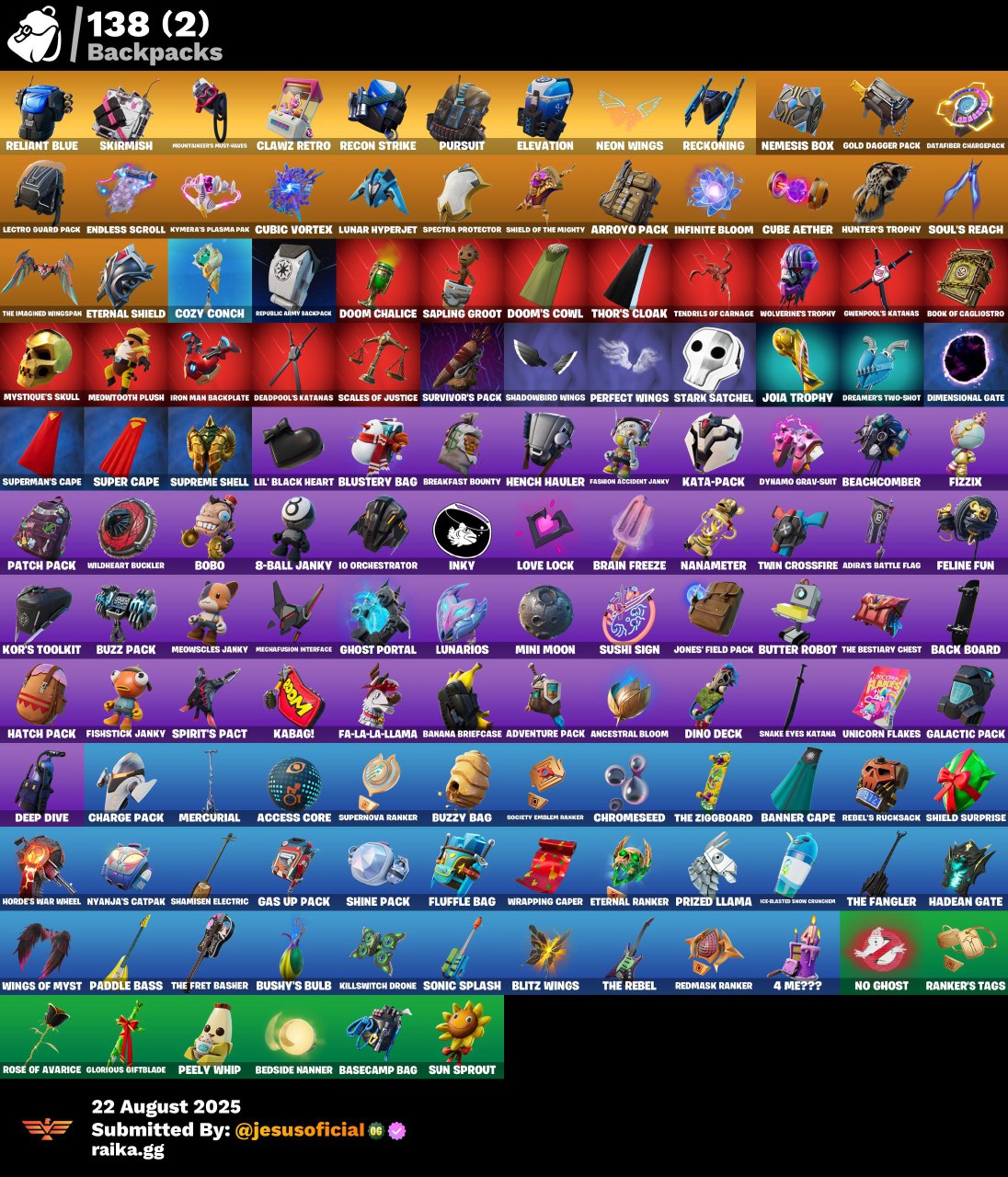 CUENTA FORTNITE 94 SKINS "STW OG + PASE MARVEL OG + LARA CROFT"