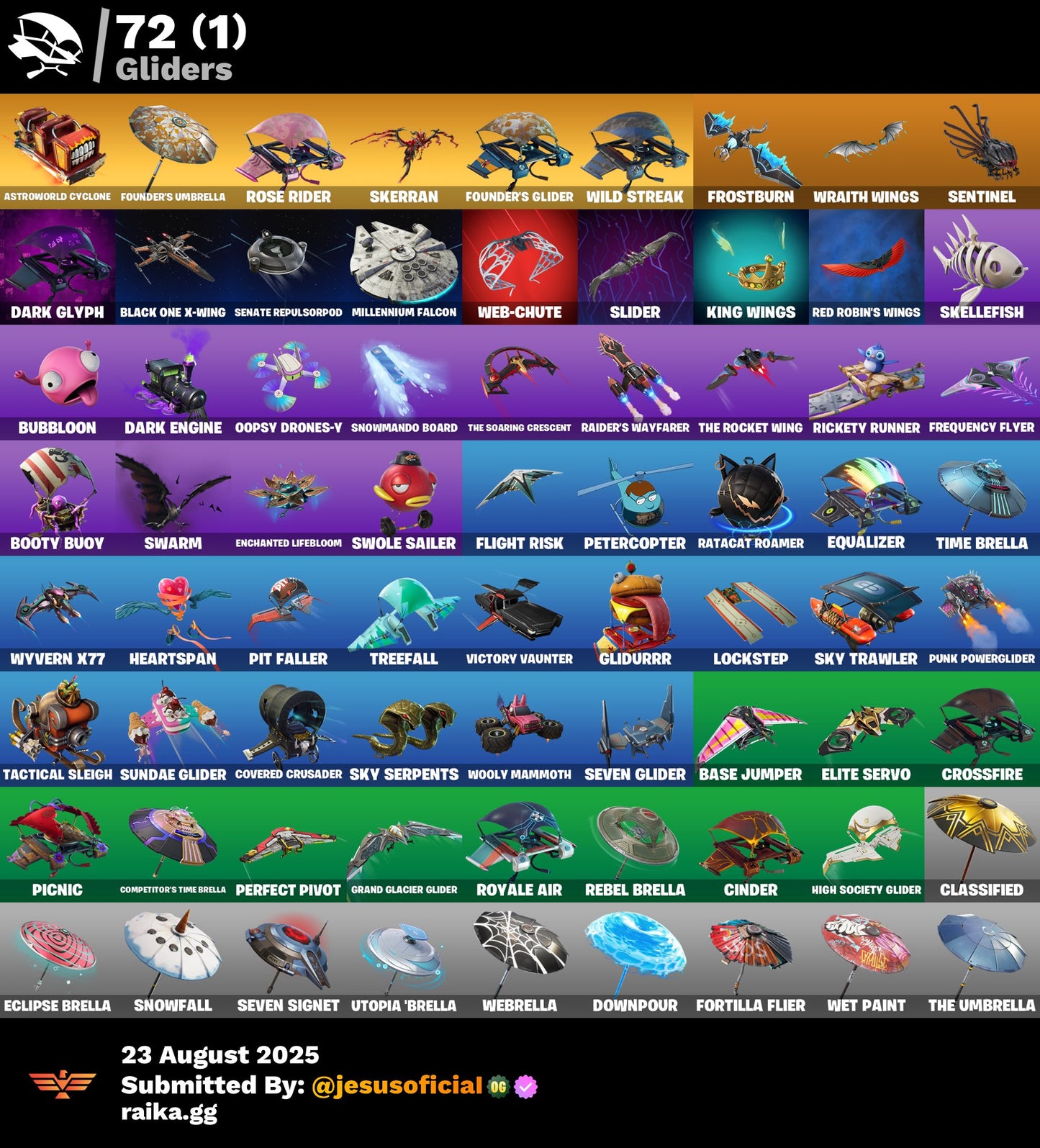 CUENTA FORTNITE 85 SKINS "IKONIK + STW OG + RAGE"