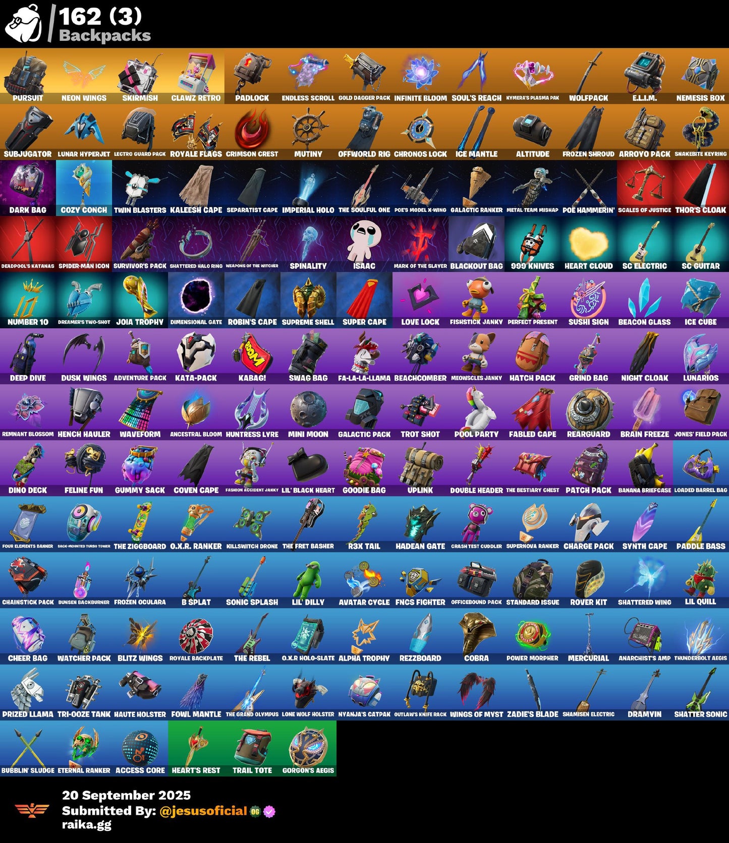 CUENTA FORTNITE 137 SKINS "GOLD MIDAS + STW OG + JUSTICIA NARANJA"