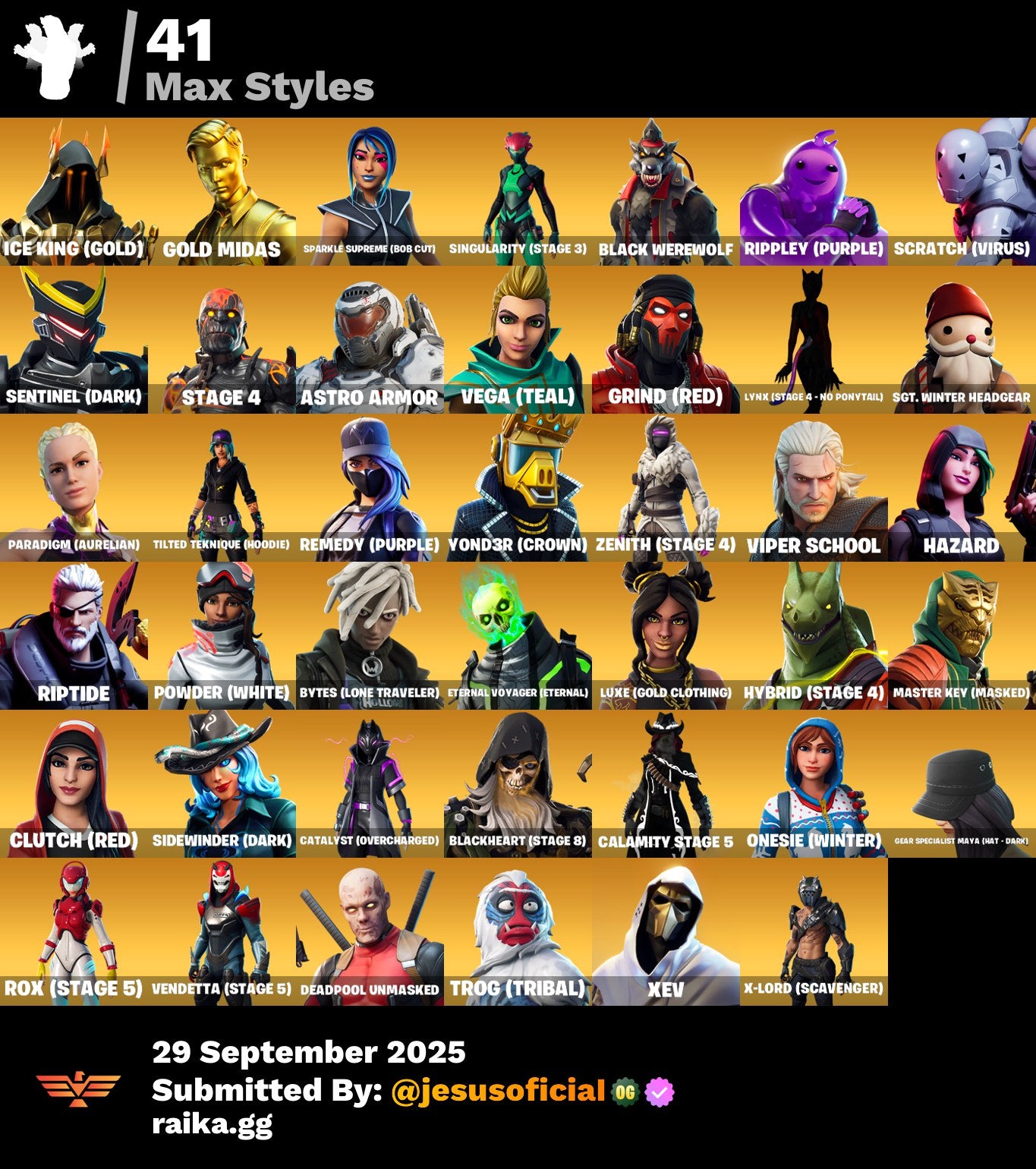 CUENTA FORTNITE 115 SKINS "GALAXY + TRAVIS SCOTT + STW OG"