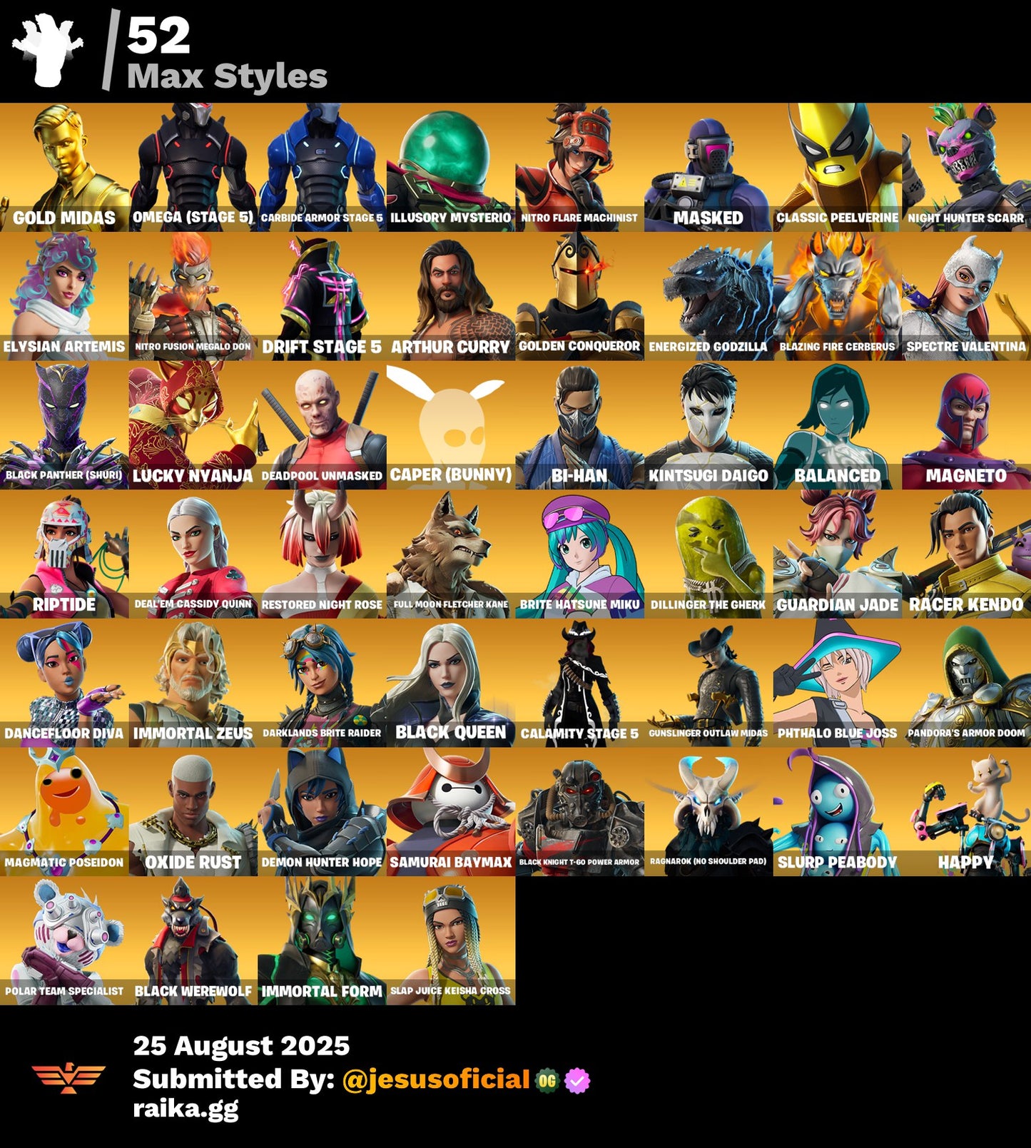 CUENTA FORTNITE 156 SKINS "TRAVIS SCOTT + ASTRO JACK + TOMA LA L + STW OG"