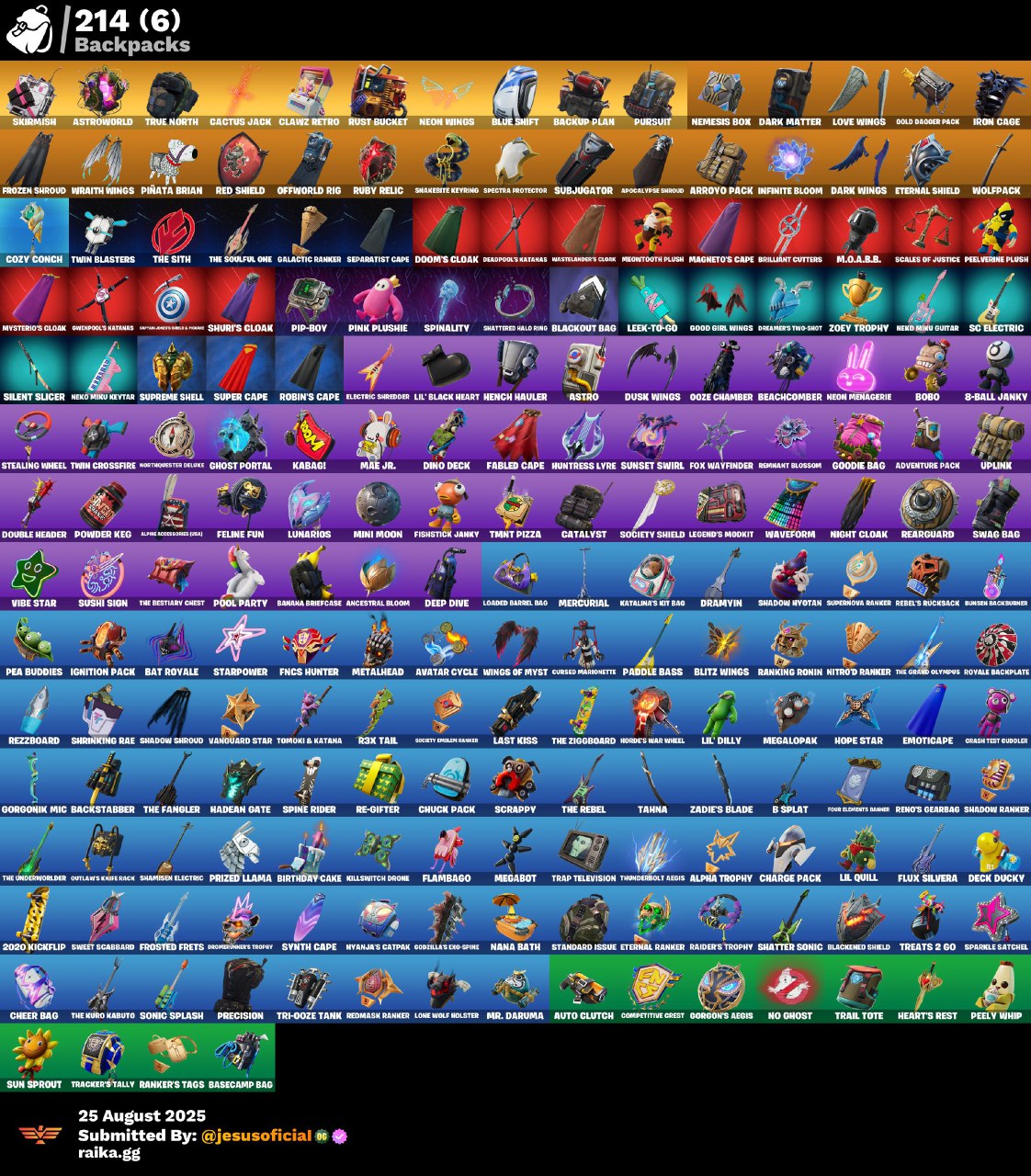 CUENTA FORTNITE 156 SKINS "TRAVIS SCOTT + ASTRO JACK + TOMA LA L + STW OG"