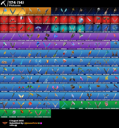CUENTA FORTNITE 134 SKINS "GOLD MIDAS + PASE MARVEL + RISA DE BURRO"