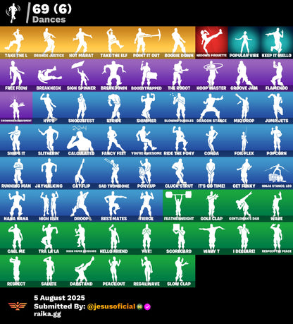 CUENTA FORTNITE 74 SKINS "POLO PRODIGY + TOMA LA L + THE REAPER"