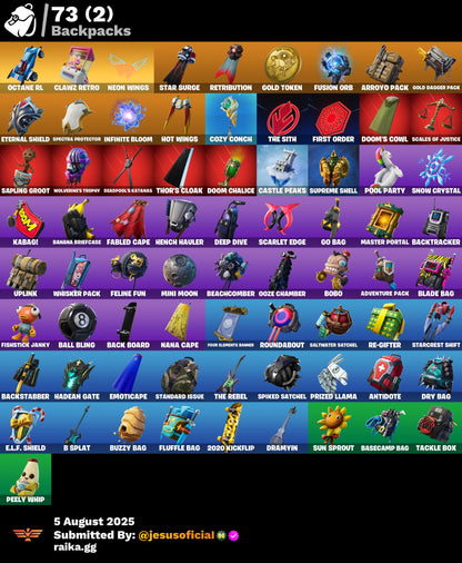 CUENTA FORTNITE 56 SKINS "GOLD MIDAS + PASE MARVEL + RAGE"