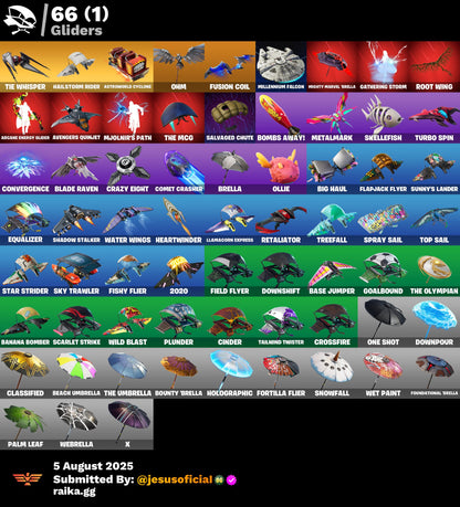 CUENTA FORTNITE 56 SKINS "GOLD MIDAS + PASE MARVEL + RAGE"