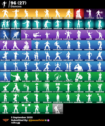 CUENTA FORTNITE 107 SKINS "BLUE SQUIRES + RISA DE BURRO + STW OG + JELTY"