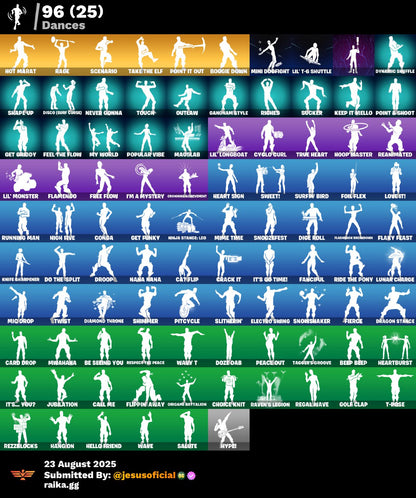 CUENTA FORTNITE 85 SKINS "IKONIK + STW OG + RAGE"