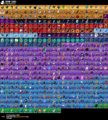 CUENTA FORTNITE 494 SKINS "NEOVERSA + POLO PRODIGY + GOLD MIDAS"
