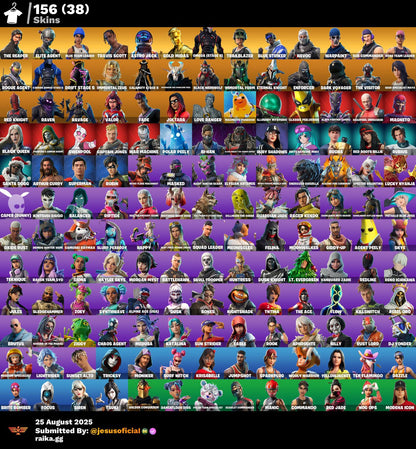 CUENTA FORTNITE 156 SKINS "TRAVIS SCOTT + ASTRO JACK + TOMA LA L  + STW OG"