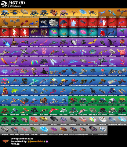CUENTA FORTNITE 258 SKINS "BLACK KNIGHT + THE REAPER + JELTY + OMEGA CON LUCES + STW OG"