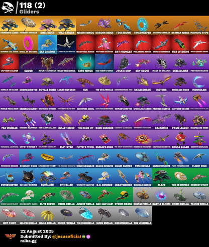 CUENTA FORTNITE 135 SKINS "STW OG"