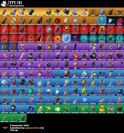 CUENTA FORTNITE 136 SKINS "GOLD MIDAS + NEO VERSA + HACHA DE KRATOS + RISA DE BURRO"