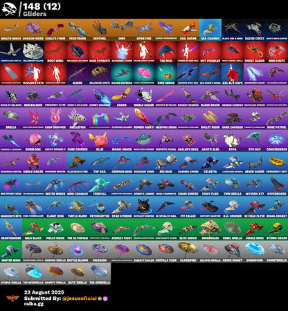 CUENTA FORTNITE 207 SKINS "WILDCAT + STUCK + RISA DE BURRO"