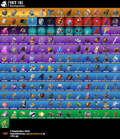 CUENTA FORTNITE 96 SKINS "FNCS RENEGADA + PETER GRIFIN + PASE DE LOS DIOSES"